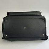 Louis Vuitton Black Leather Large Weekend Bag