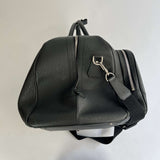 Louis Vuitton Black Leather Large Weekend Bag