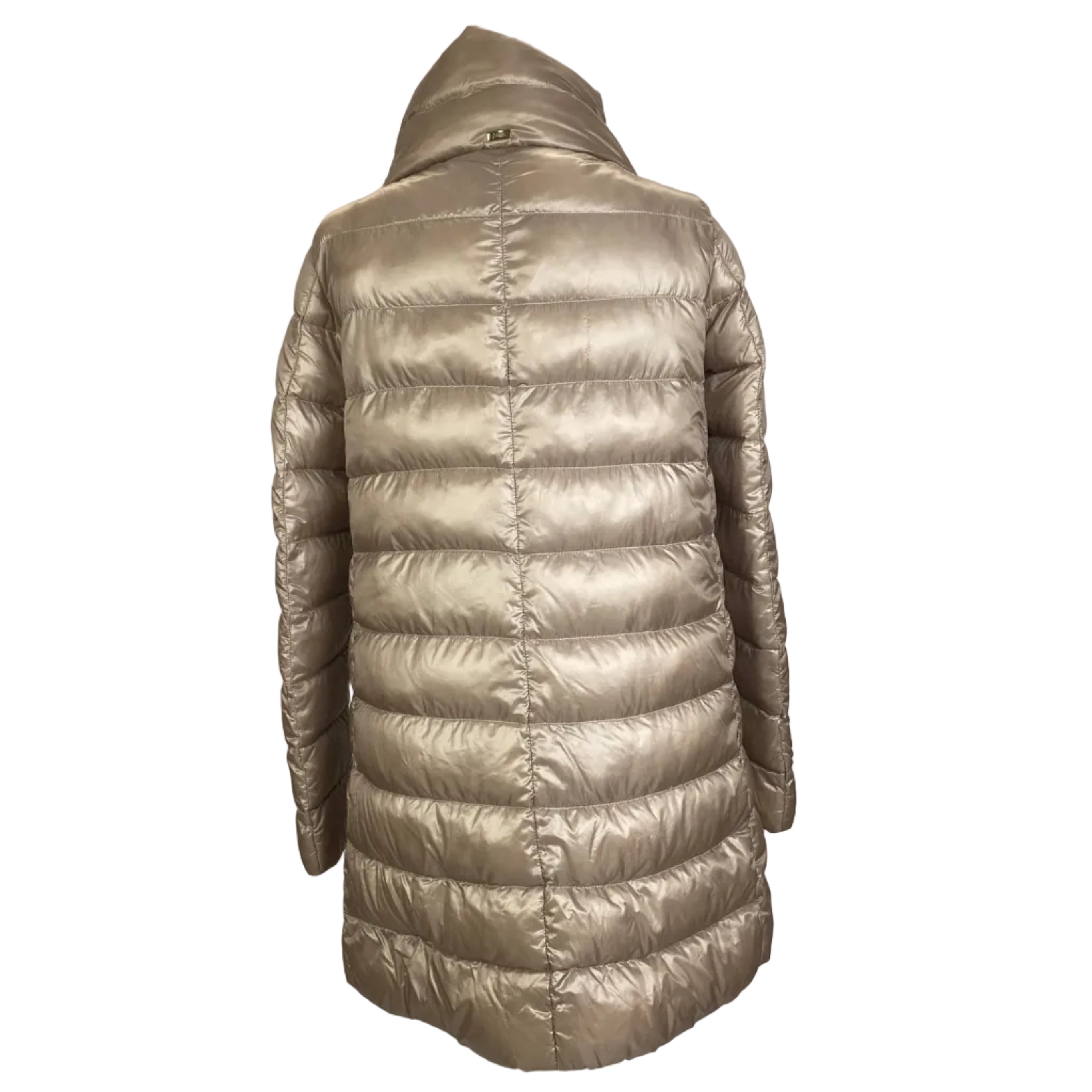 Herno £595 Oyster Padded Down Jacket XS