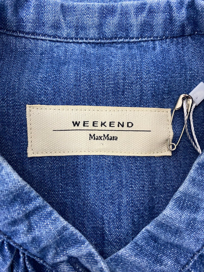 Weekend Max Mara Denim Blouson Shirt S