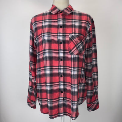 Rails Red Plaid Brushed Cotton Shirt S