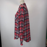 Rails Red Plaid Brushed Cotton Shirt S