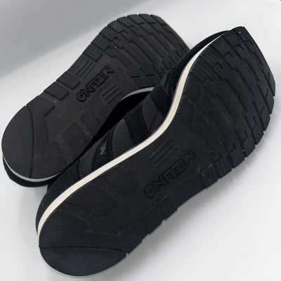 Margaret Howell X Mizuno £245 Black Suede Sneakers 42