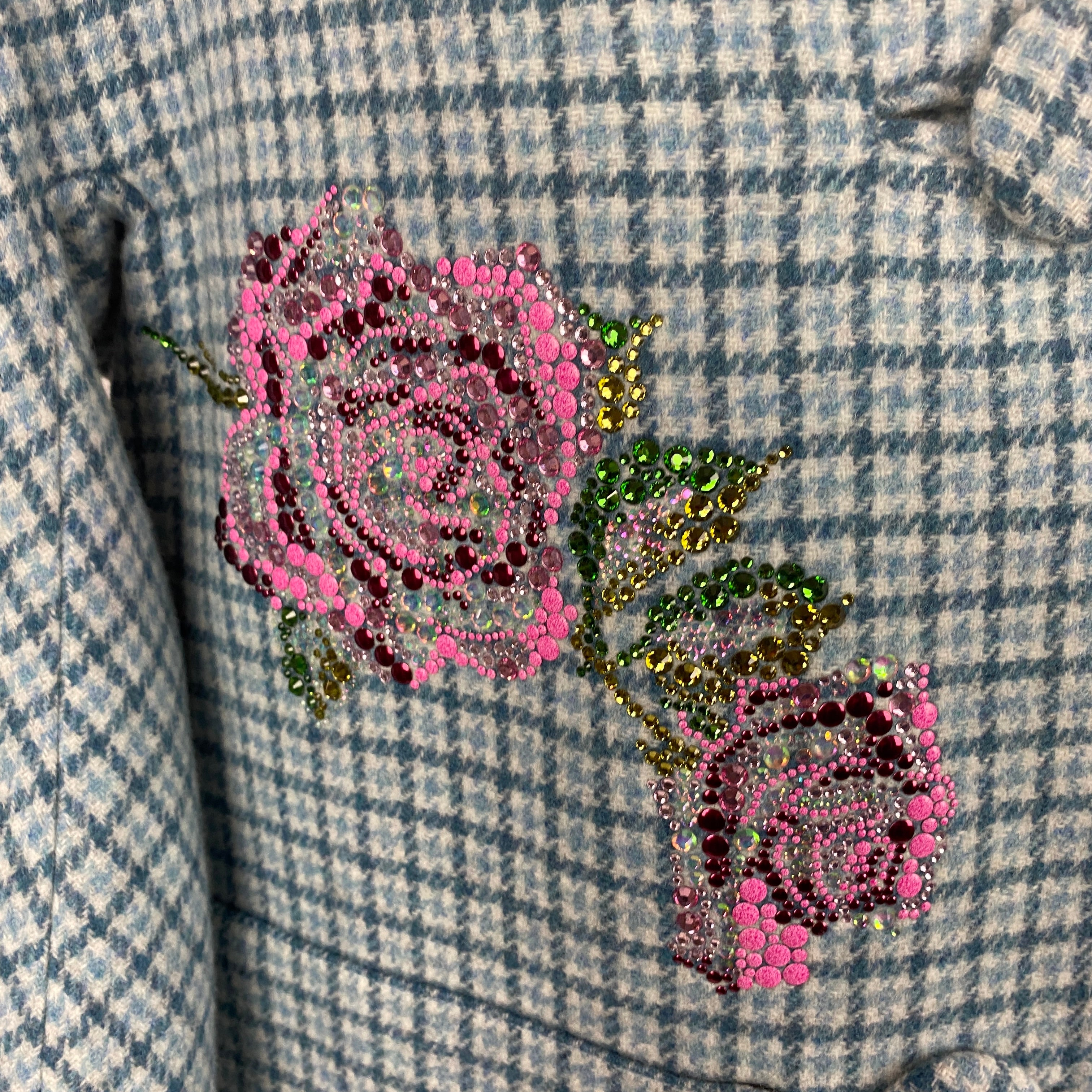 Libertine Brand New £6000 Blue Prince of Whales Patch Pocket Coat S