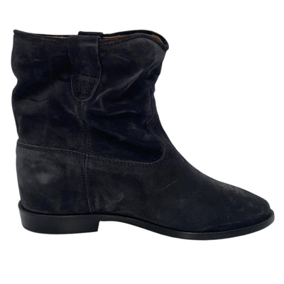 Isabel Marant Etoile Brand New £595 Black Suede Crisi Ankle Boots 37