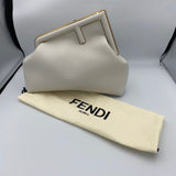 Fendi Brand New £2550 Cream Midi First Bag