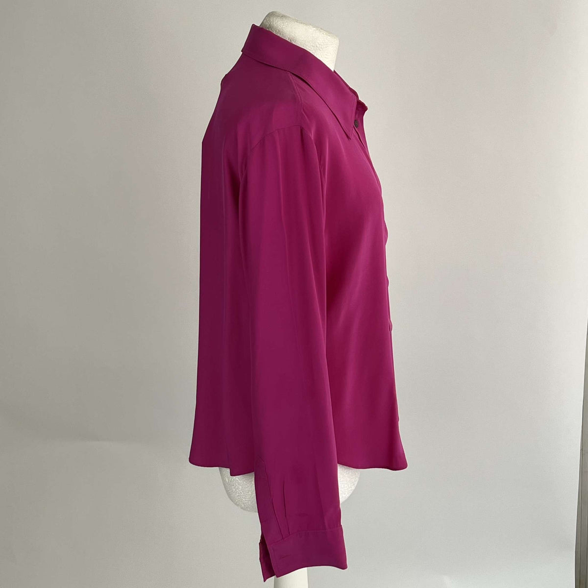 Serena Bute £250 Fuchsia Silk Shirt XL