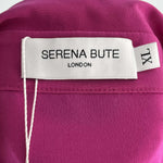 Serena Bute £250 Fuchsia Silk Shirt XL