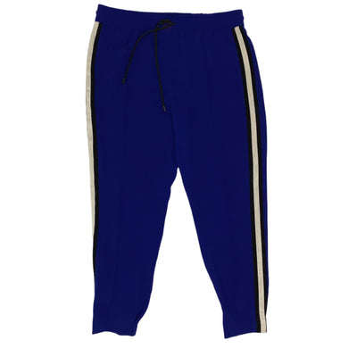 Me&Em Royal Blue Side Stripe Posh Track Pants L