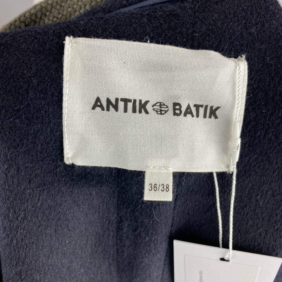 Antik Batik New £500 Black & Olive Embroidered Jacket XS/S