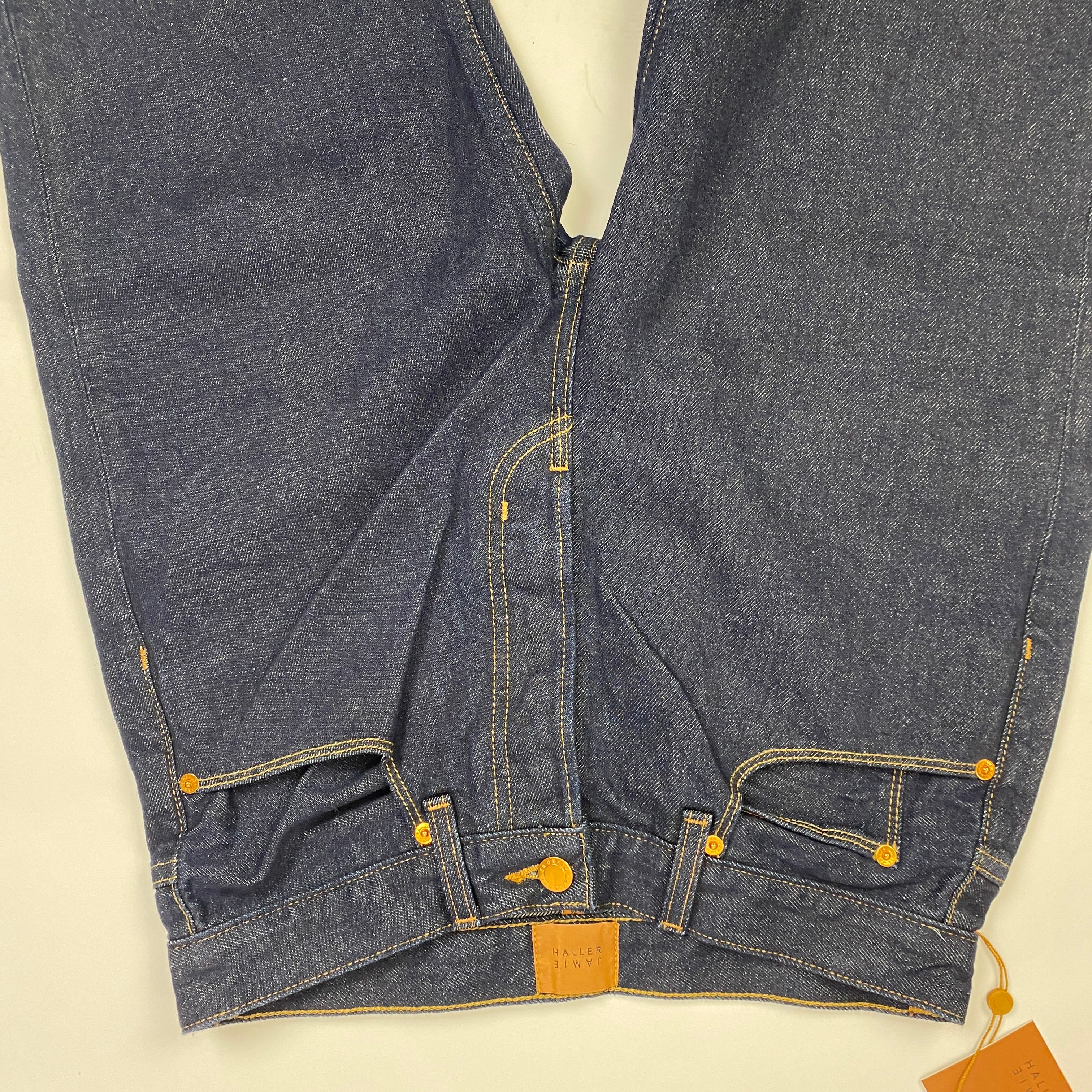 Jamie Haller New £354 Raw Rinse The Easy Jeans 26