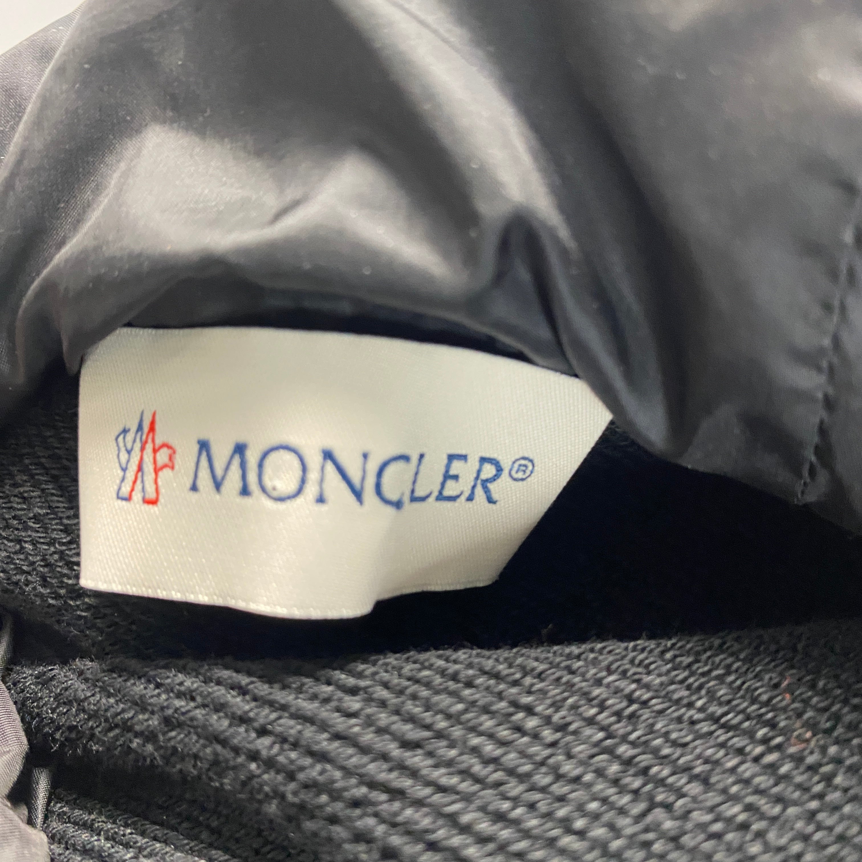 Moncler Black Lightweight Duvet Maglia Jacket M