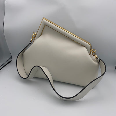 Fendi Brand New £2550 Cream Midi First Bag