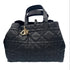 Dior Brand New £3500 Black Large Toujours Cannage Tote Bag