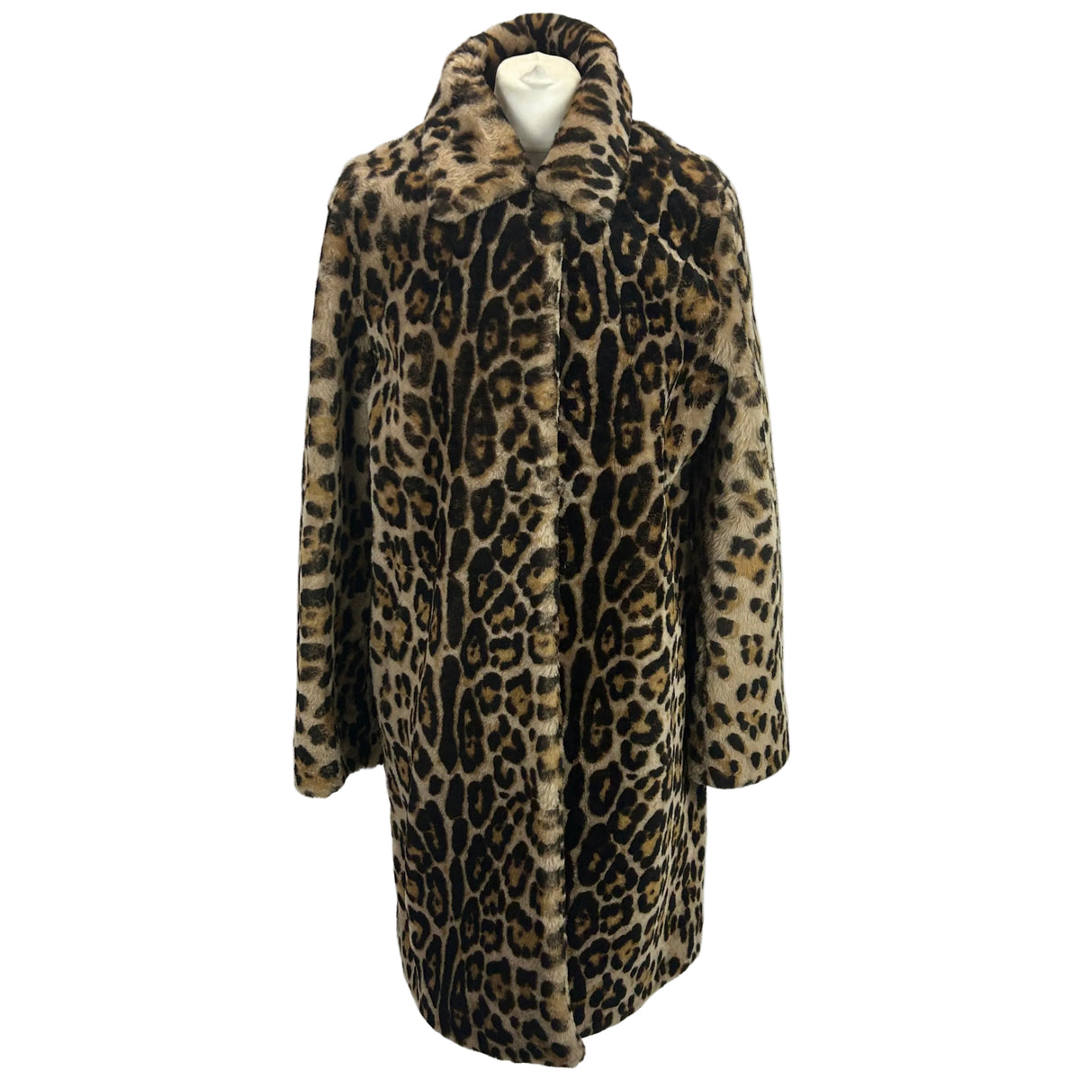 Nili Lotan New £4150 Leopardprint Shearling Coat L