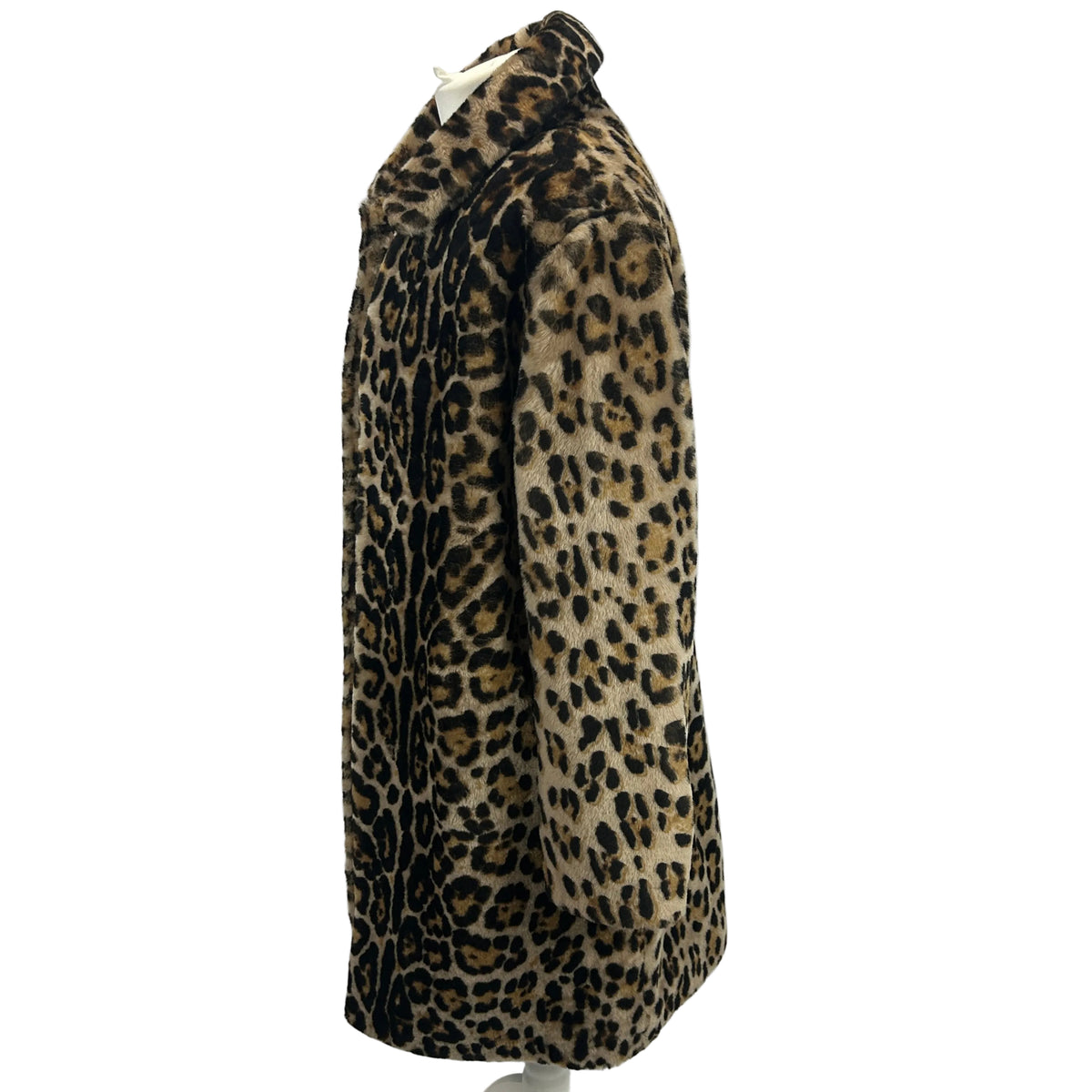 Nili Lotan New £4150 Leopardprint Shearling Coat L