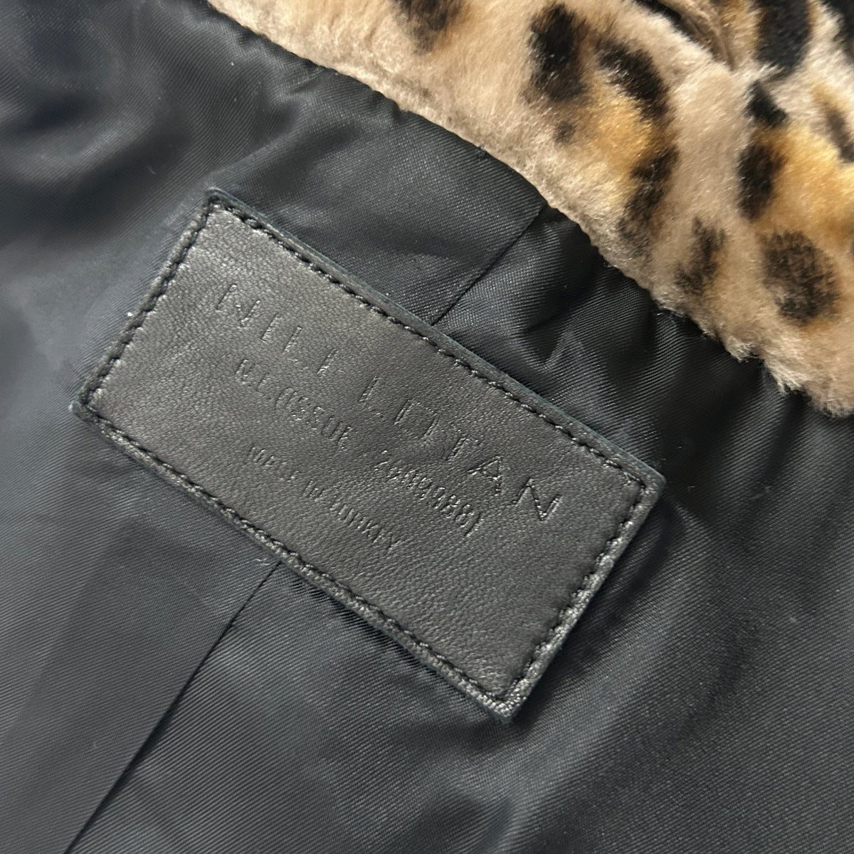 Nili Lotan New £4150 Leopardprint Shearling Coat L