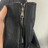 Raey Brand New Black Leather Classic Biker Jacket XS