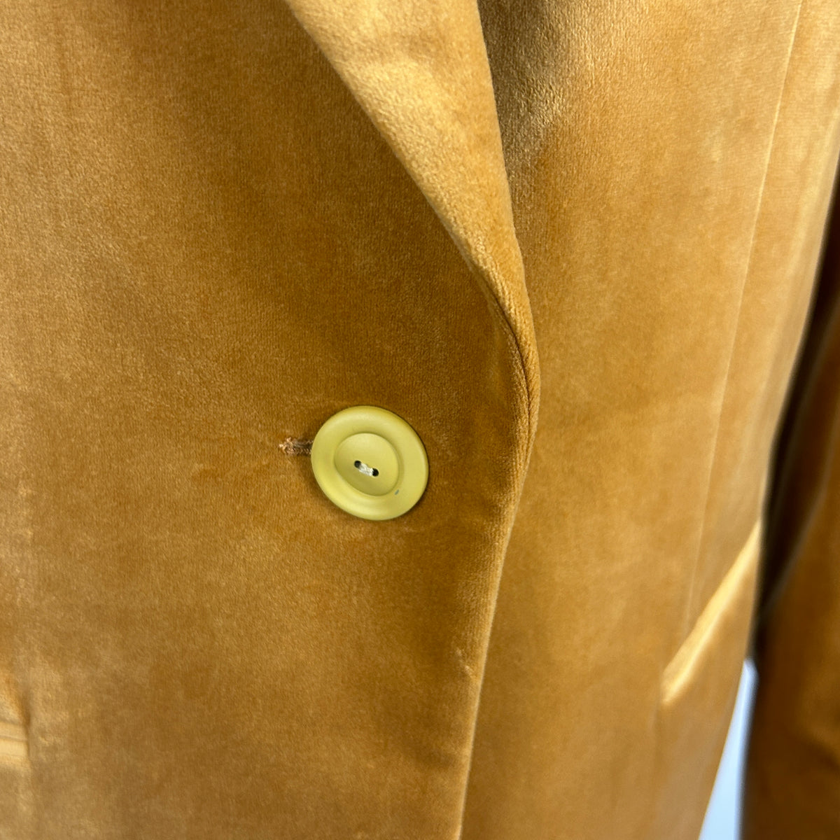 Acne Studios New £650 Honey Yellow Velvet Blazer S-M