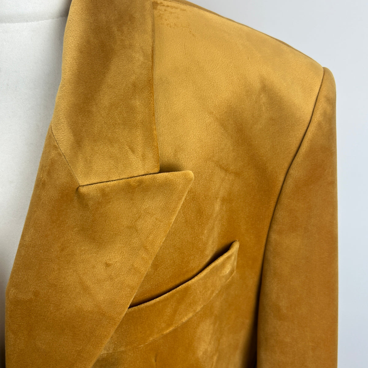 Acne Studios New £650 Honey Yellow Velvet Blazer S-M