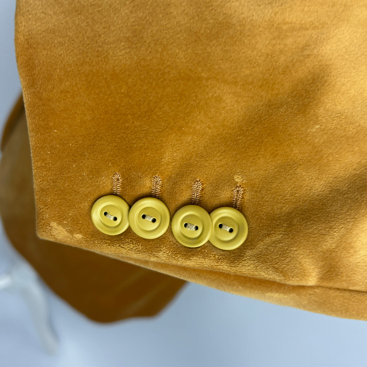 Acne Studios New £650 Honey Yellow Velvet Blazer S-M