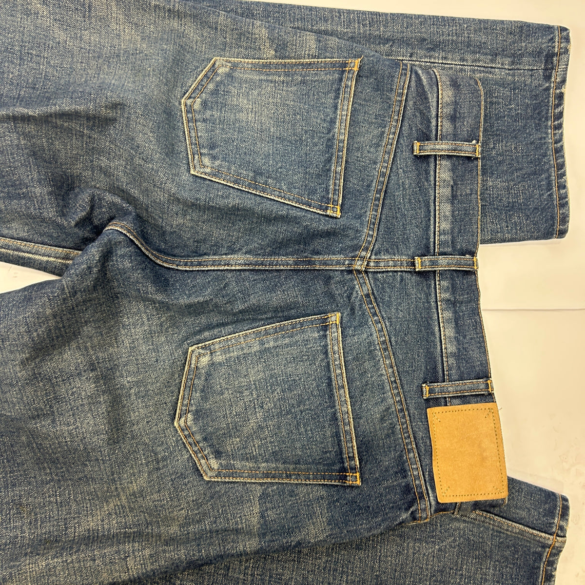 Celine New £890 Vintaged Straight Leg Jeans 27