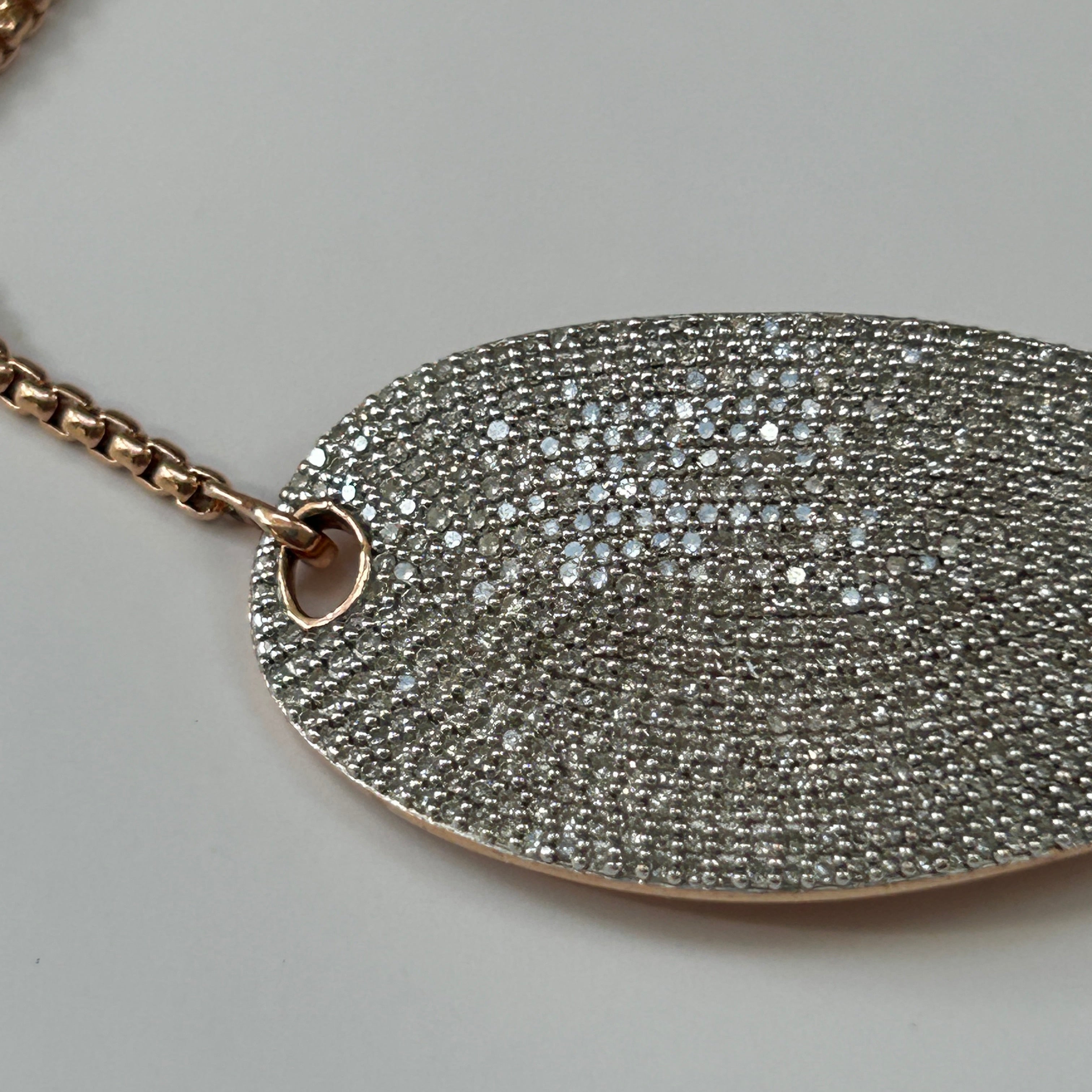 Monica Vinader £2495 Gold Nura Diamond Friendship Bracelet