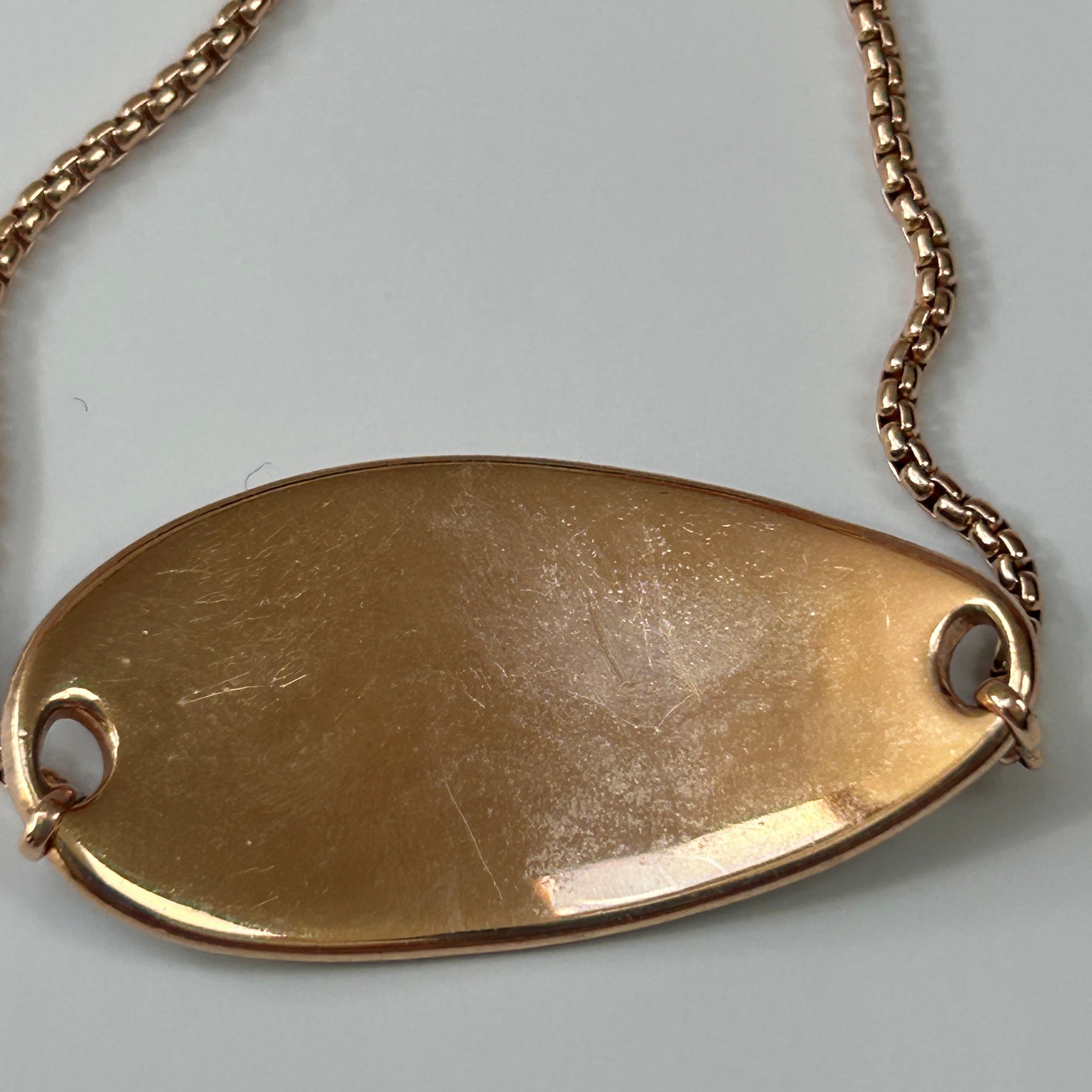 Monica Vinader £2495 Gold Nura Diamond Friendship Bracelet