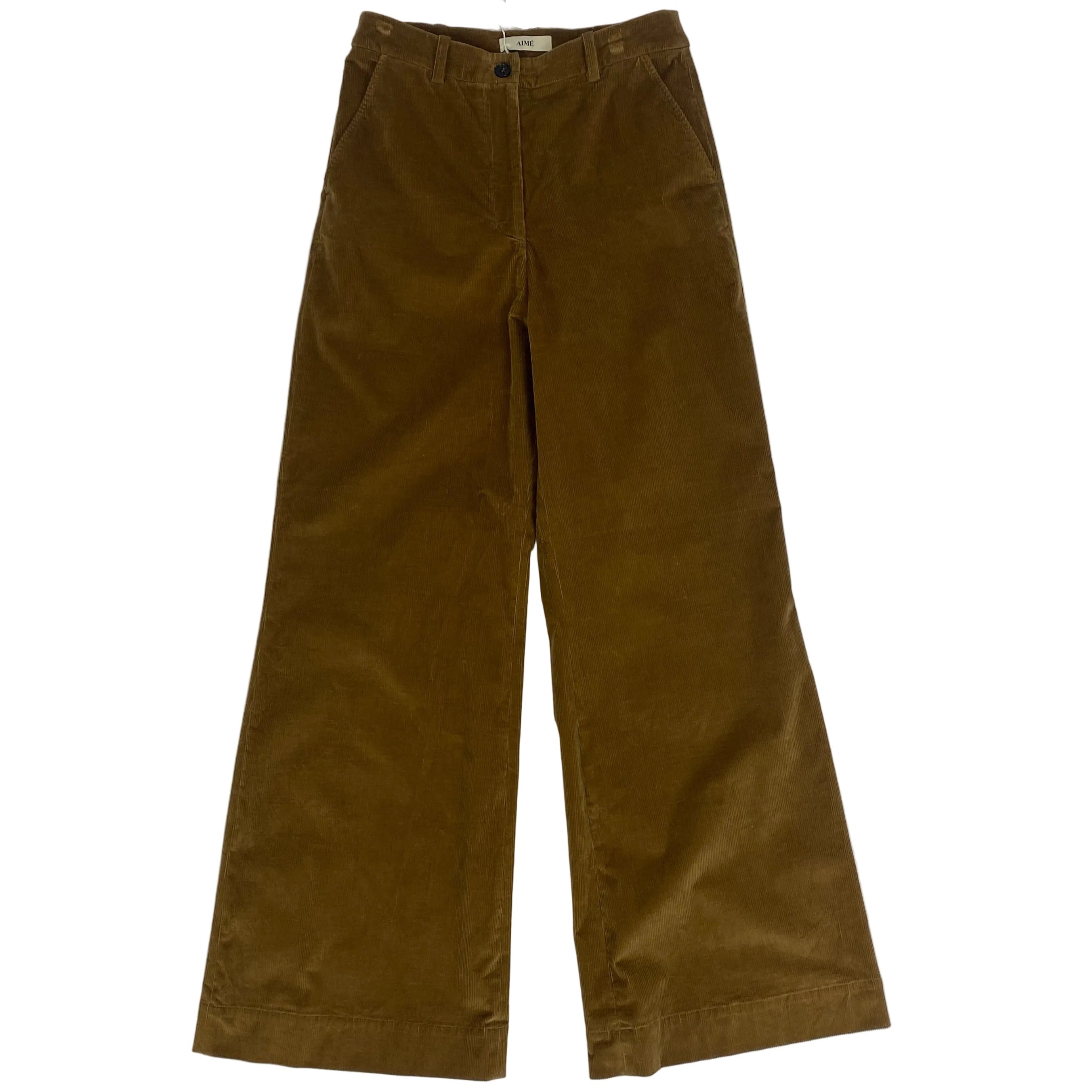 Aime £565 Butterscotch Corduroy Flint Trousers S