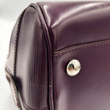 Louis Vuitton Plum Epi Leather Bowling Bag AW2007