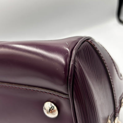 Louis Vuitton Plum Epi Leather Bowling Bag AW2007