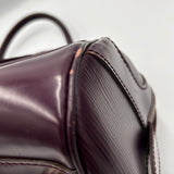 Louis Vuitton Plum Epi Leather Bowling Bag AW2007