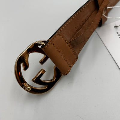 Gucci Camel Classic GG Leather Belt 90cm/36"