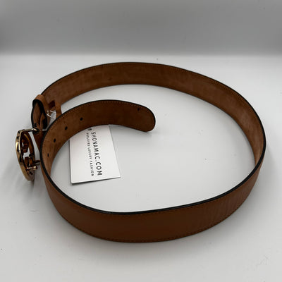 Gucci Camel Classic GG Leather Belt 90cm/36"