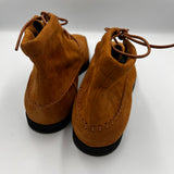 Toteme £540 Camel Suede Moccasin Boots 40