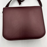 Victoria Beckham Burgundy Small No83 Crossbody Bag