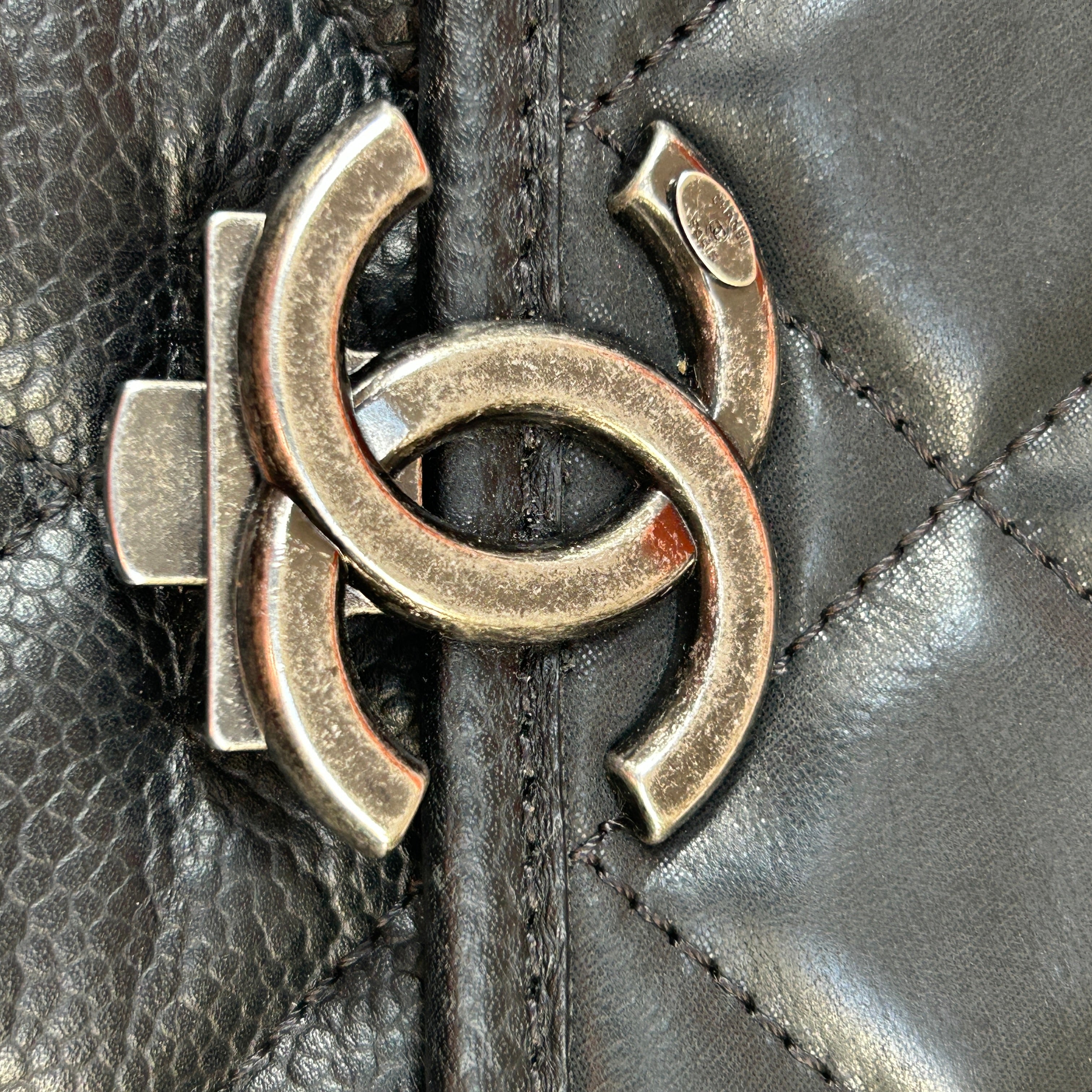 Chanel New Black Quilted Small Daily Carry Messenger Bag