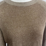 Weekend Max Mara Gold Lurex Knit Sweater L