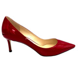 Jimmy Choo Scarlet Patent Low Heel Pumps 37.5