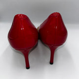 Jimmy Choo Scarlet Patent Low Heel Pumps 37.5