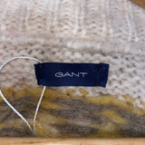 Gant £265 Vanilla Alpaca & Wool Fairisle Sweater L