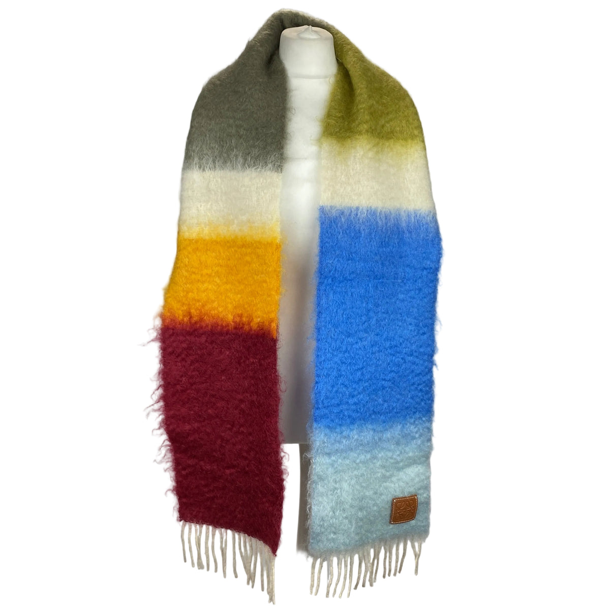 Loewe New Mohair & Wool Ombre Scarf