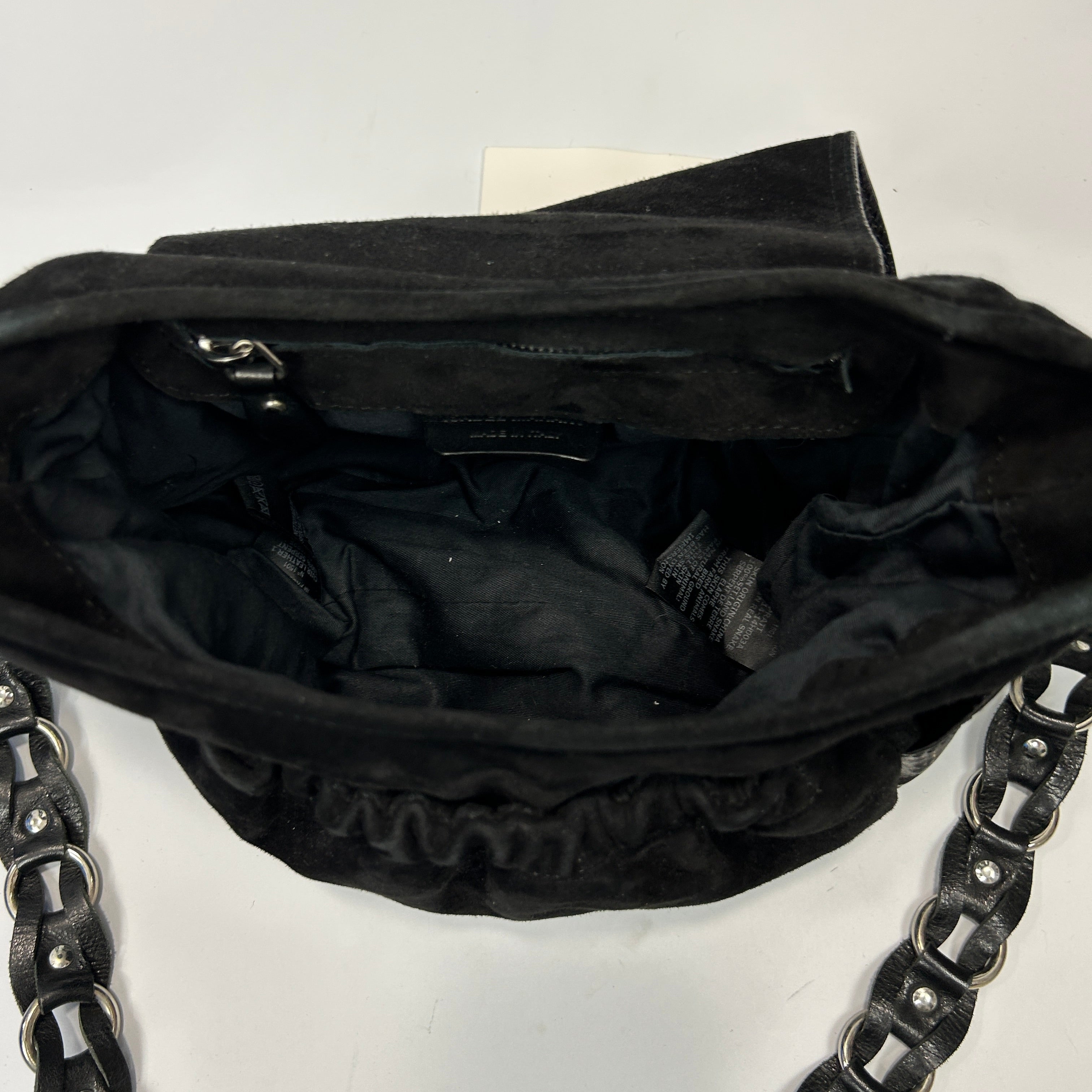 Isabel Marant £1125 Black Python Pratt Hobo Shoulderbag