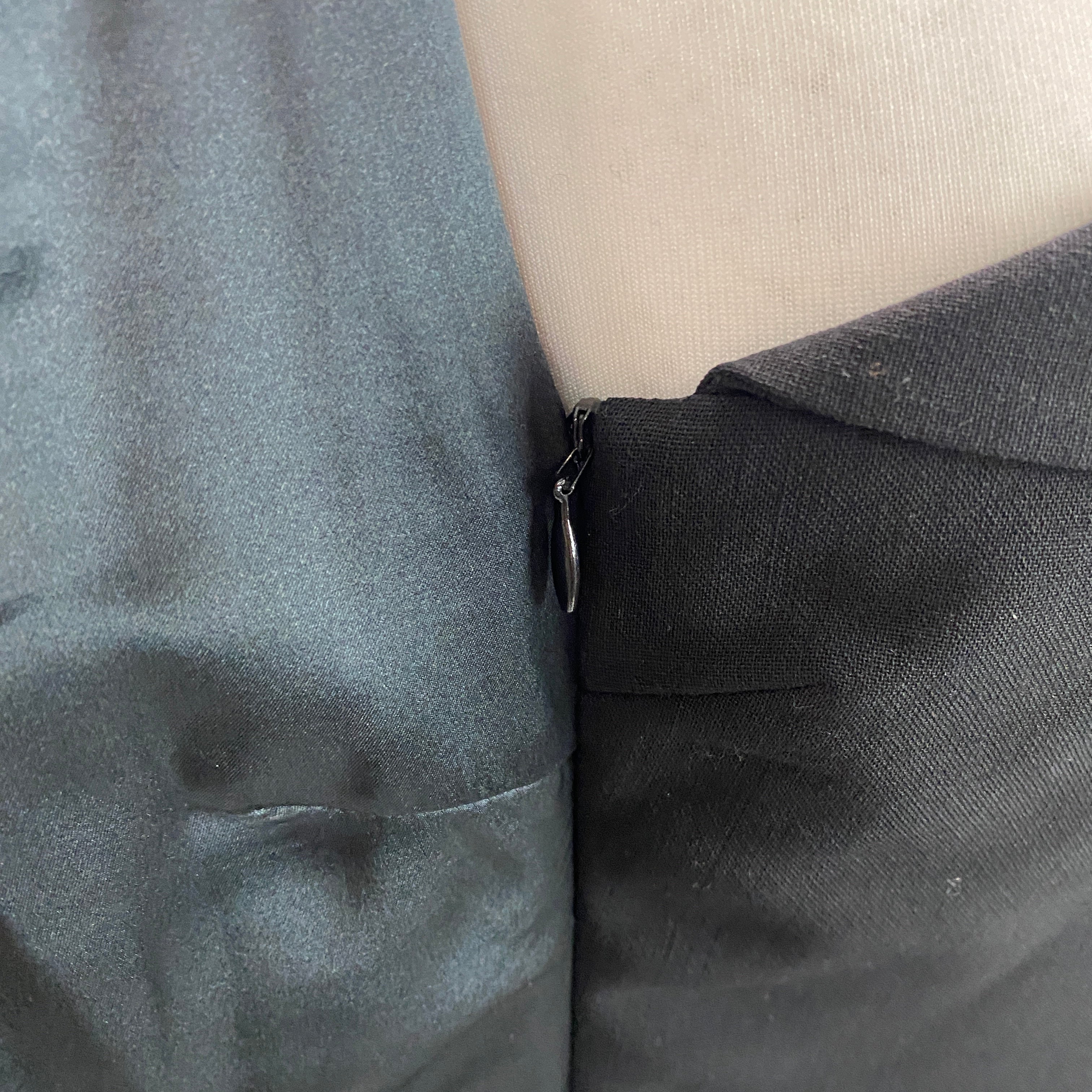 Ralph Lauren £2000 Black Wool & Silk Tuxedo Dress S