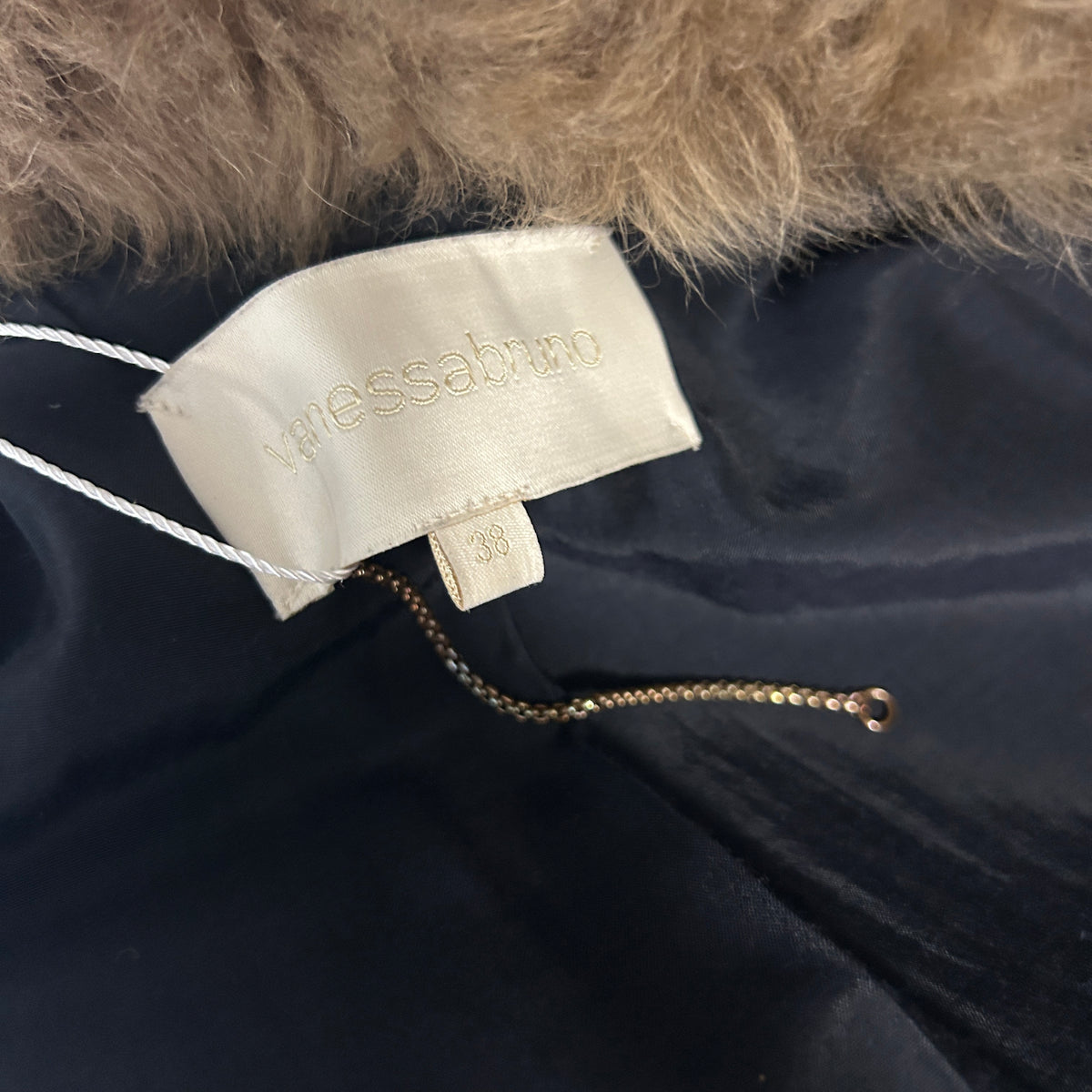 Vanessa Bruno Olive & Navy Wool Tweed Jacket S