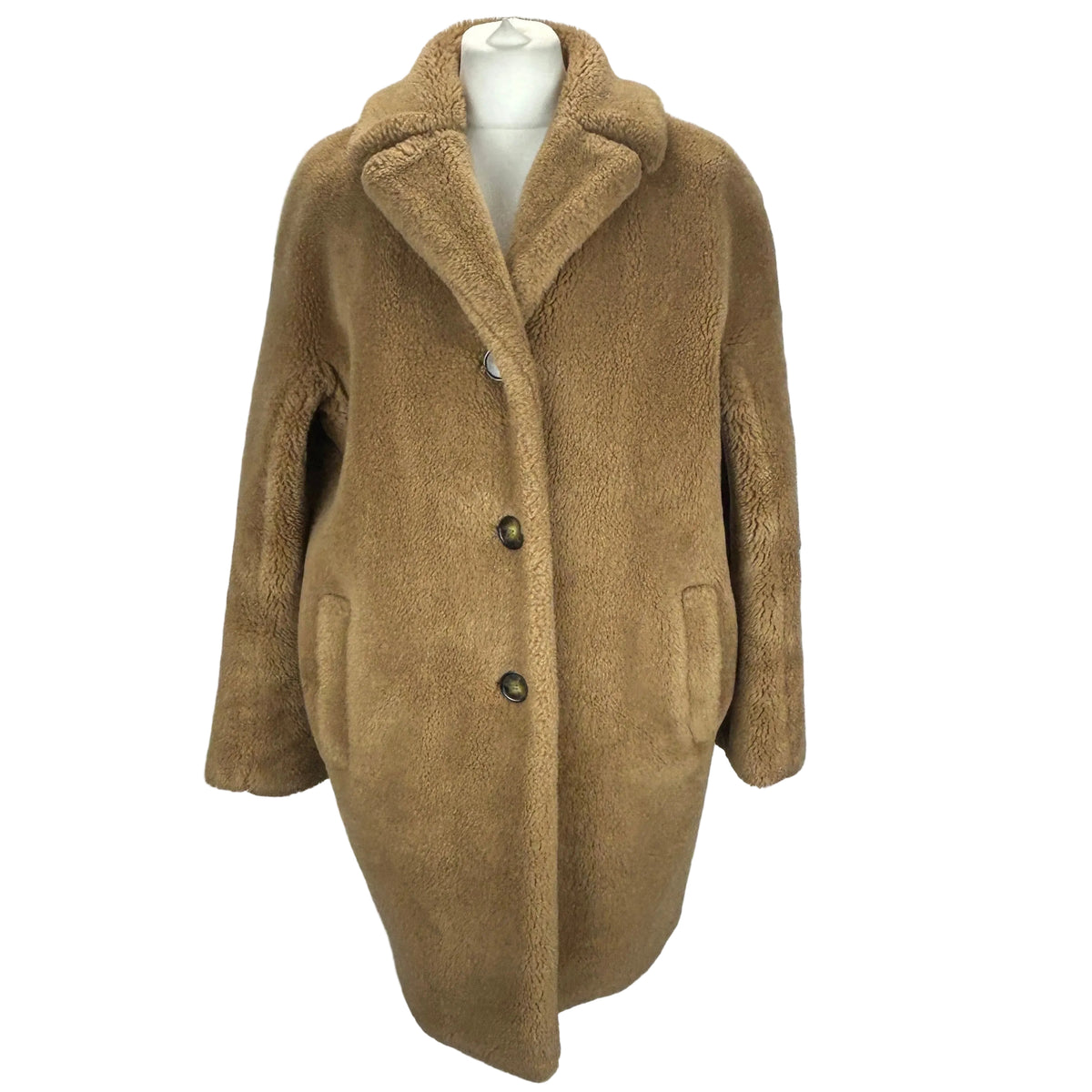 Weekend Max Mara Camel Teddy Coat XS