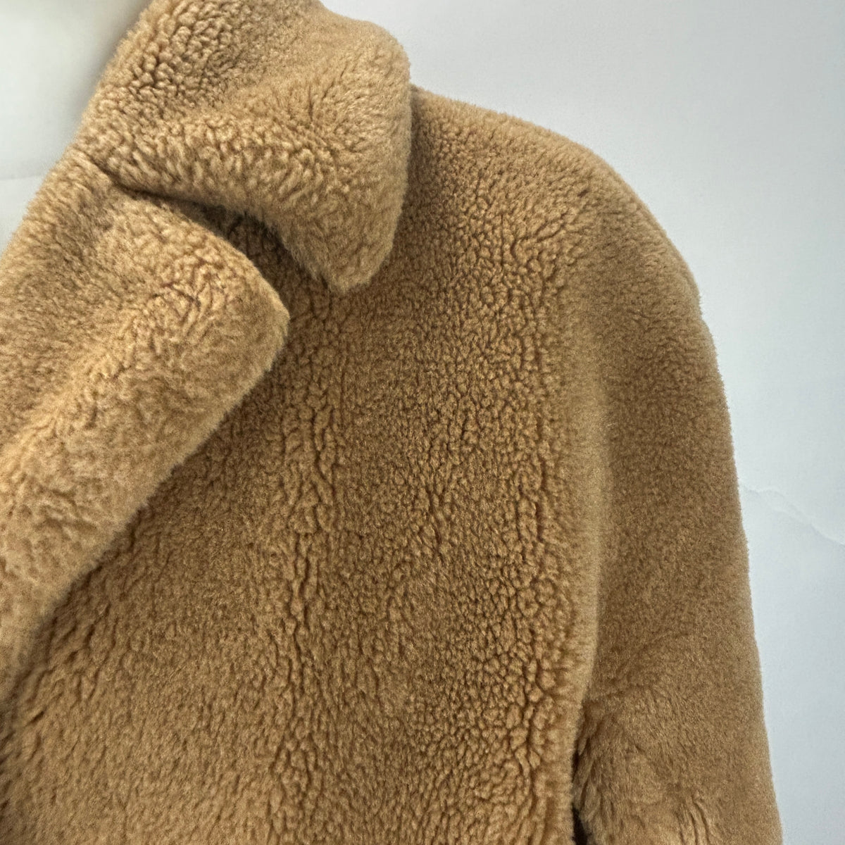Weekend Max Mara Camel Teddy Coat XS