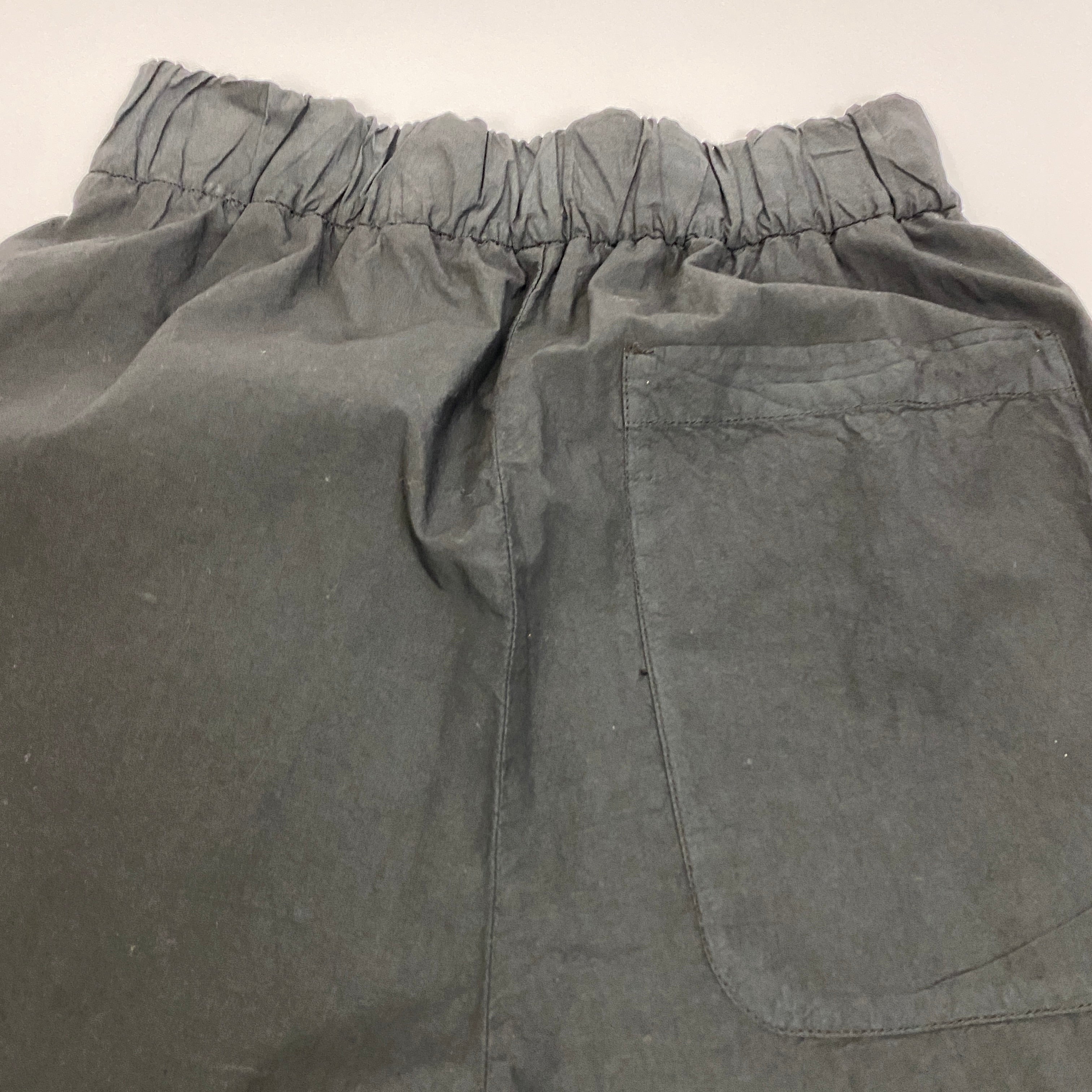 Barena £275 Charcoal Cotton Pull-On Pants XS