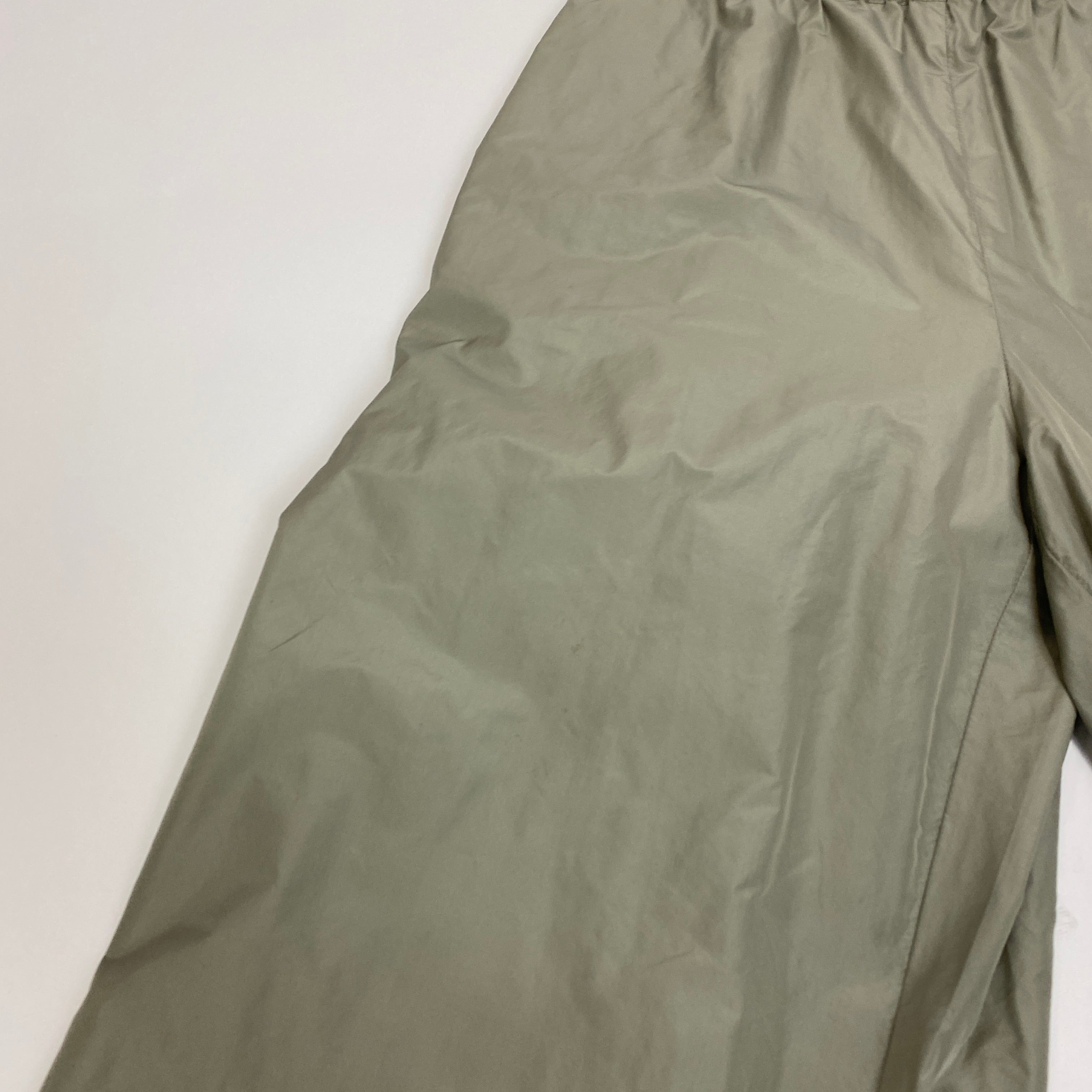Katharina Hovman £350 Pearl Grey Taffeta Pants XS