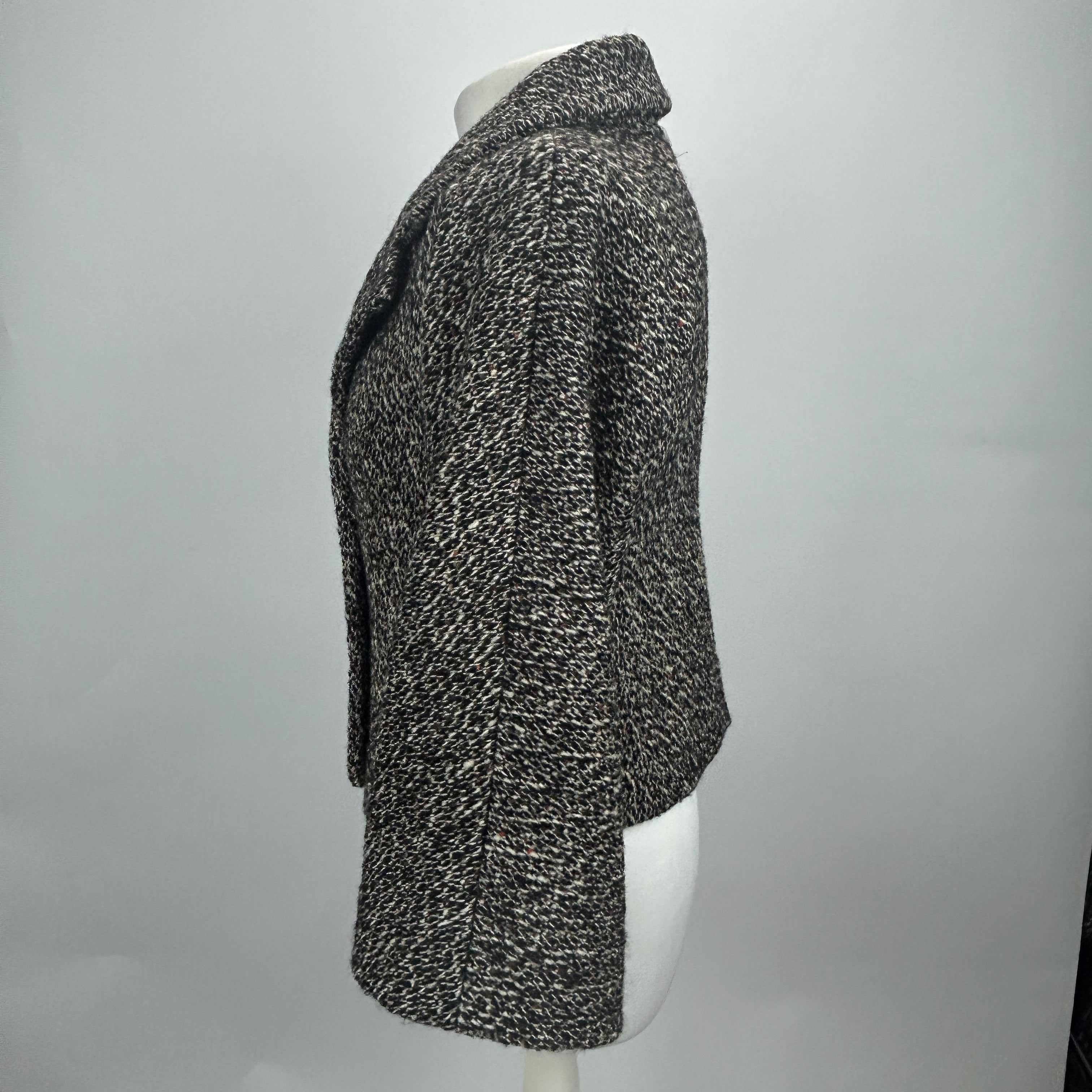 Celine New Monochrome Wool & Mohair Jacket S
